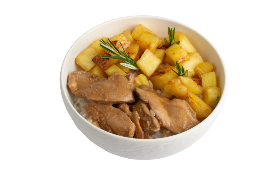 Riz Poulet Ananas
