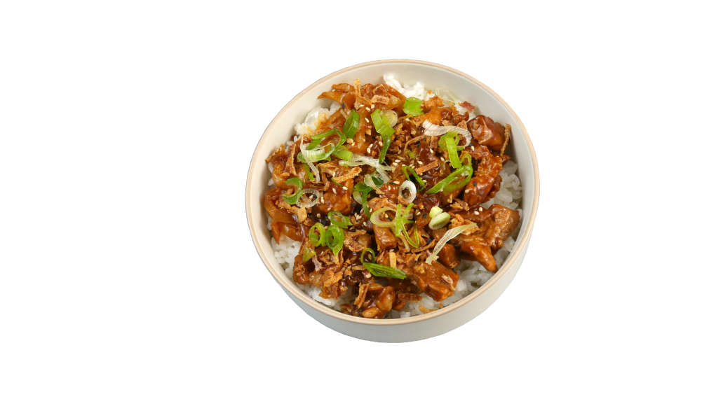 Riz Porc Caramel Sesame