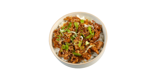 Riz Porc Caramel Sesame